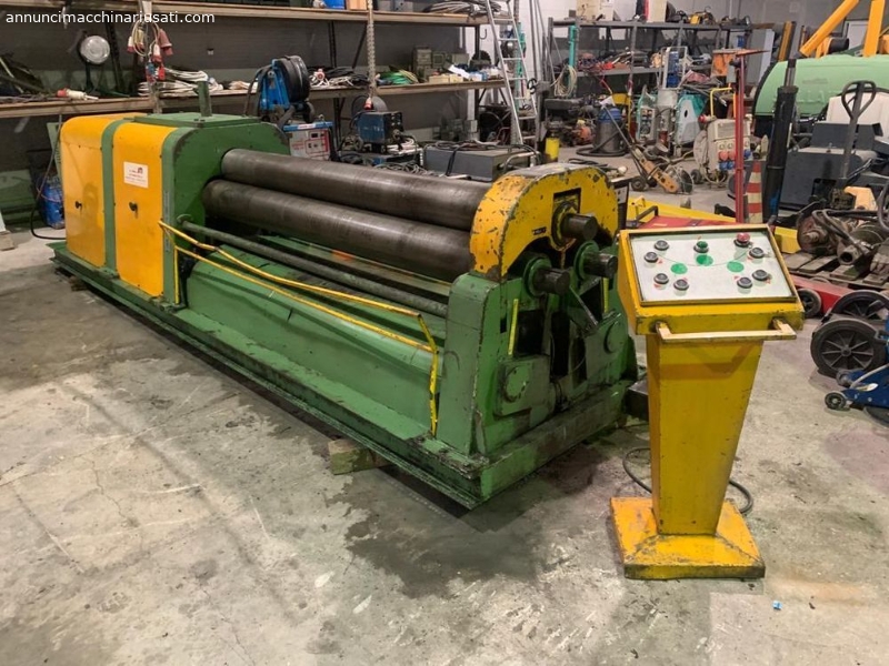 Imcar Dreiwalzenkalander, Länge 2000 mm x 8 mm