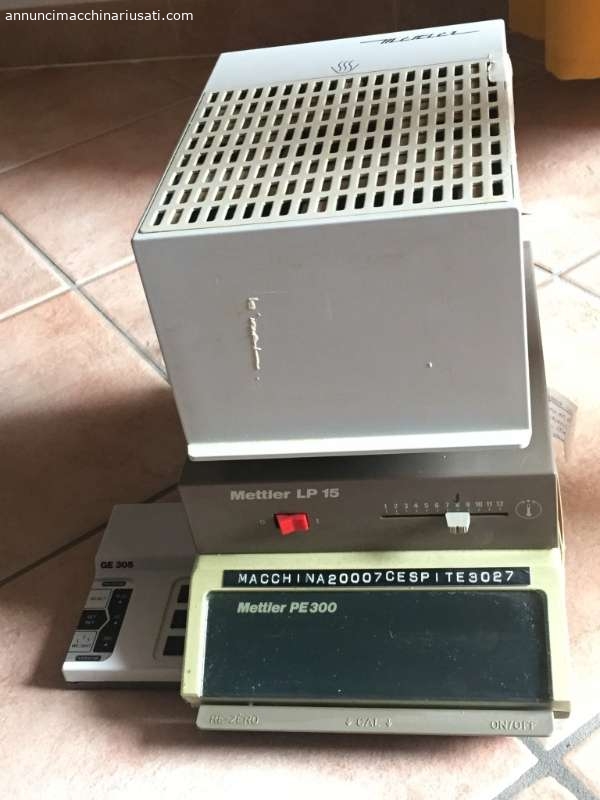 BILANCIA BANCO METTLER + ANALIZ. UMIDITÀ (LAB-BIL-2)