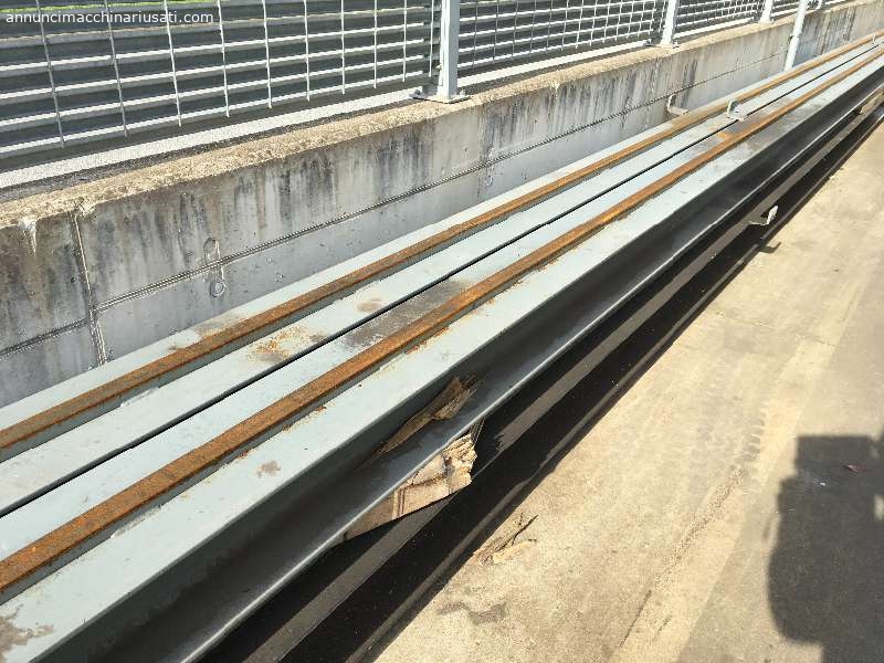 vie di corsa usate per carroponte