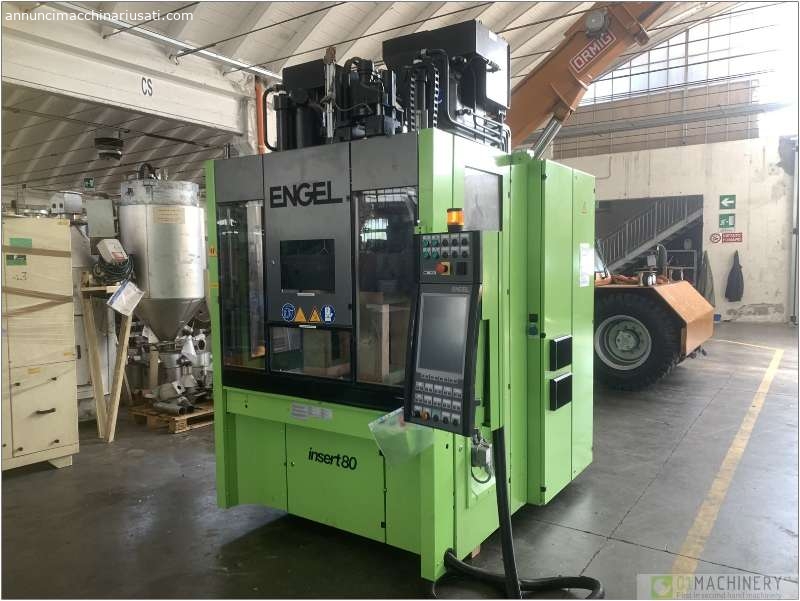 Used injection molding machine ENGEL INSERT 200V/80 In 8516