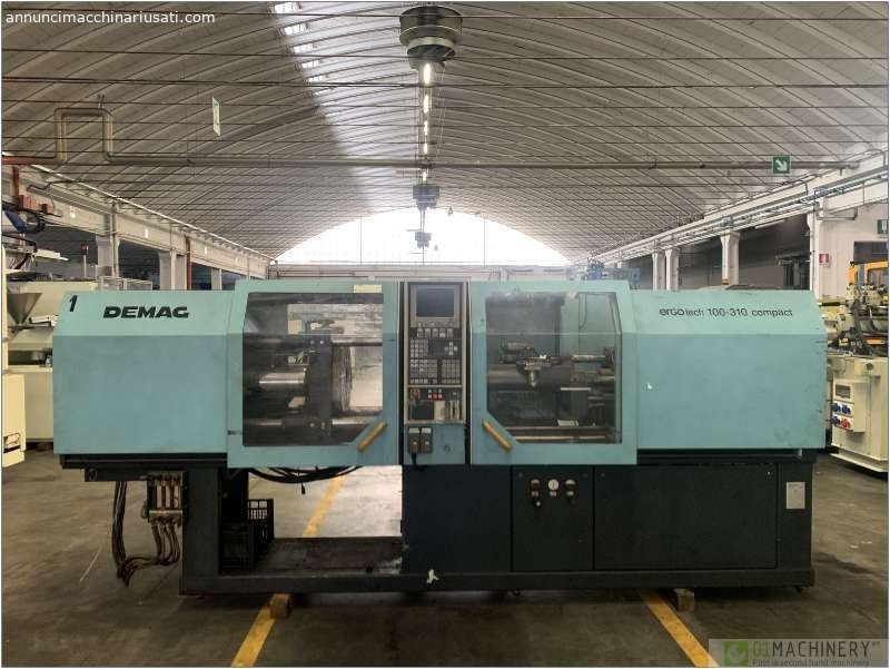 Pressa ad iniezione usata DEMAG COMPACT 1000-310 In 8512