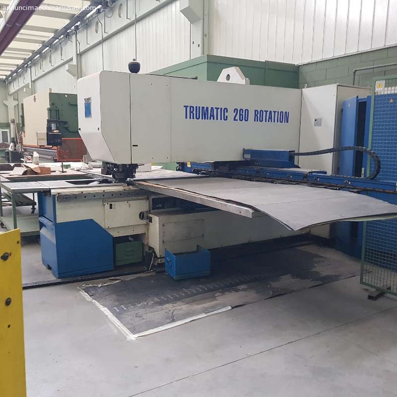 Punzonatrice Trumpf Trumatic 260 rotation