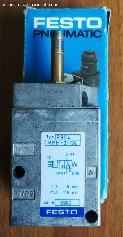 VALVOLA SOLENOIDE – FESTO – MOD.MFH-3-1/4 (VAL-17)