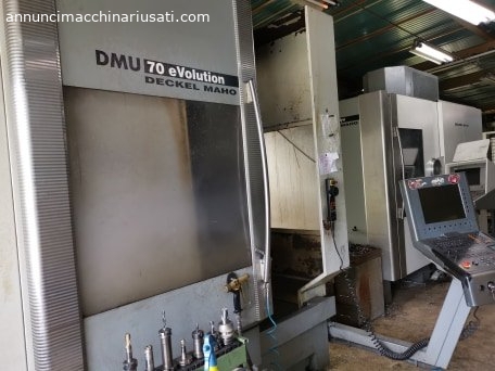 Centro di lavoro CNC DMG DECKEL MAHO DMU 70 EVOLUTION