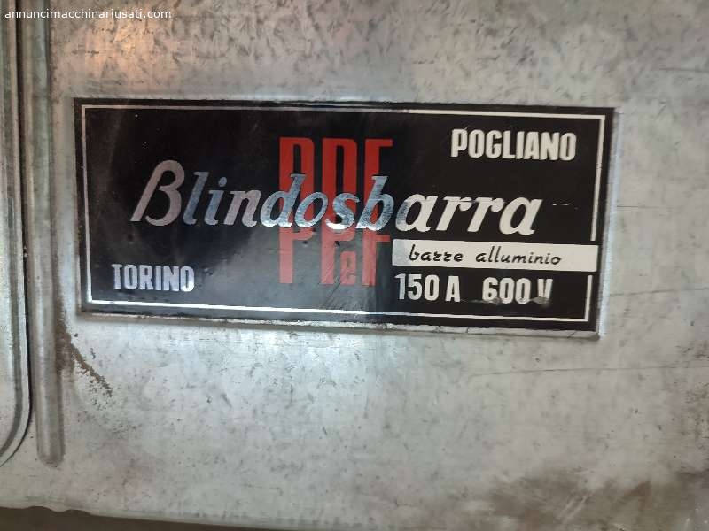 Blindosbarre pogliano ppf 150A 600V