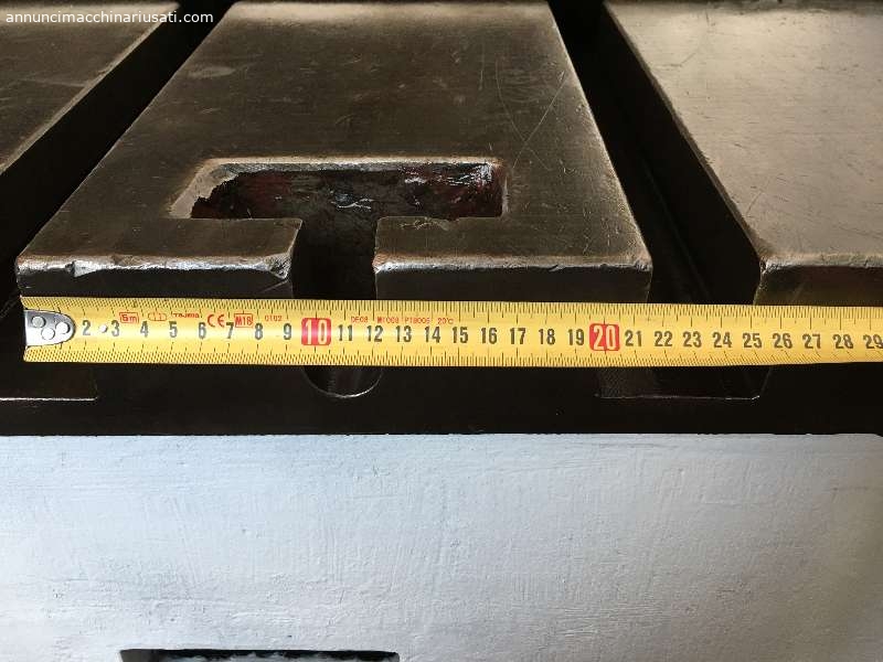 0.56 E. per Kg Cast iron tops with T-slots