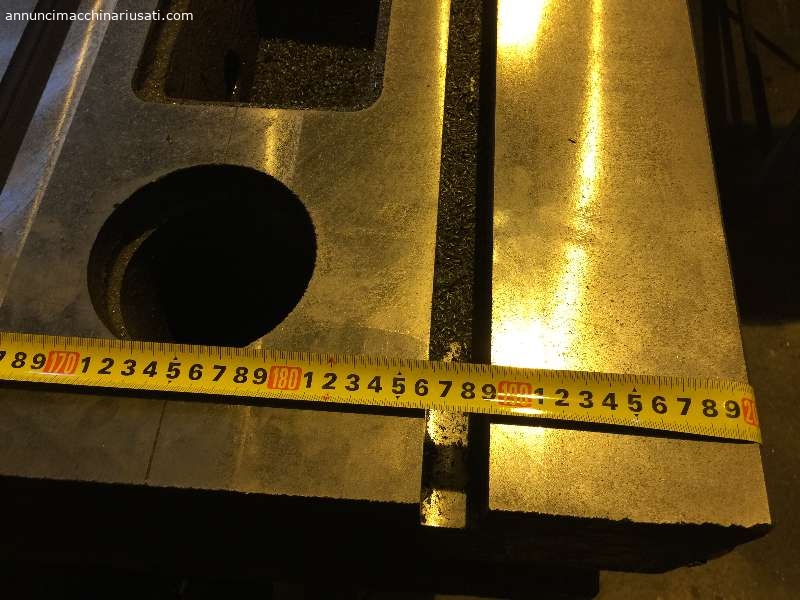 0.56 E. per Kg Cast iron tops with T-slots