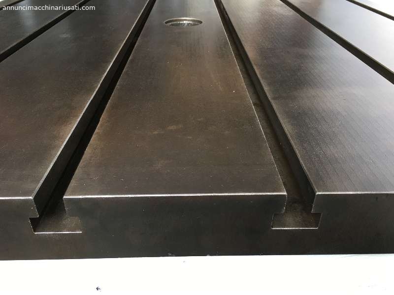 0.56 E. per Kg Cast iron tops with T-slots
