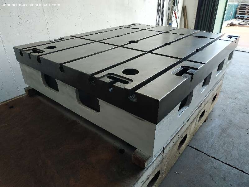 0.56 E. per Kg Cast iron tops with T-slots