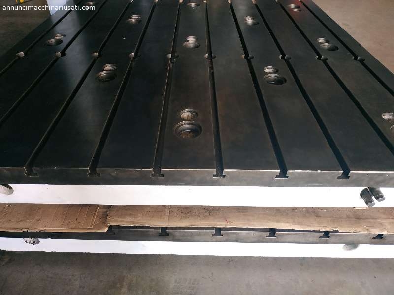 0.56 E. per Kg Cast iron tops with T-slots