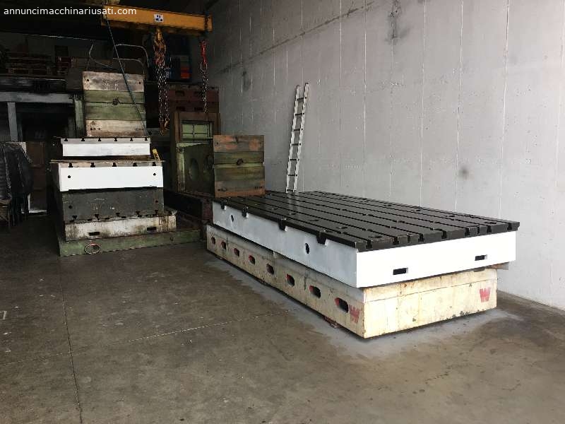 0.56 E. per Kg Cast iron tops with T-slots