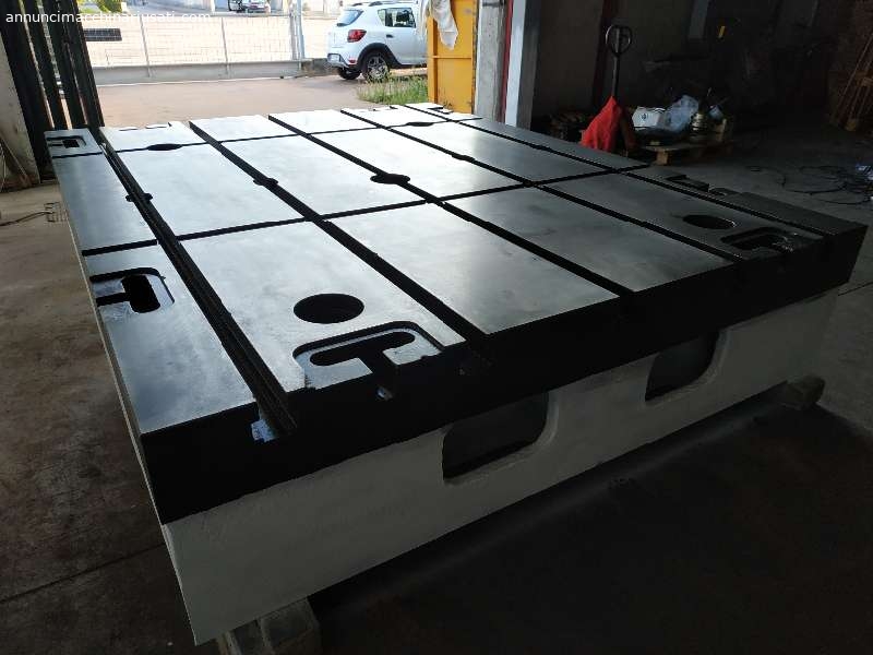 0.56 E. per Kg Cast iron tops with T-slots