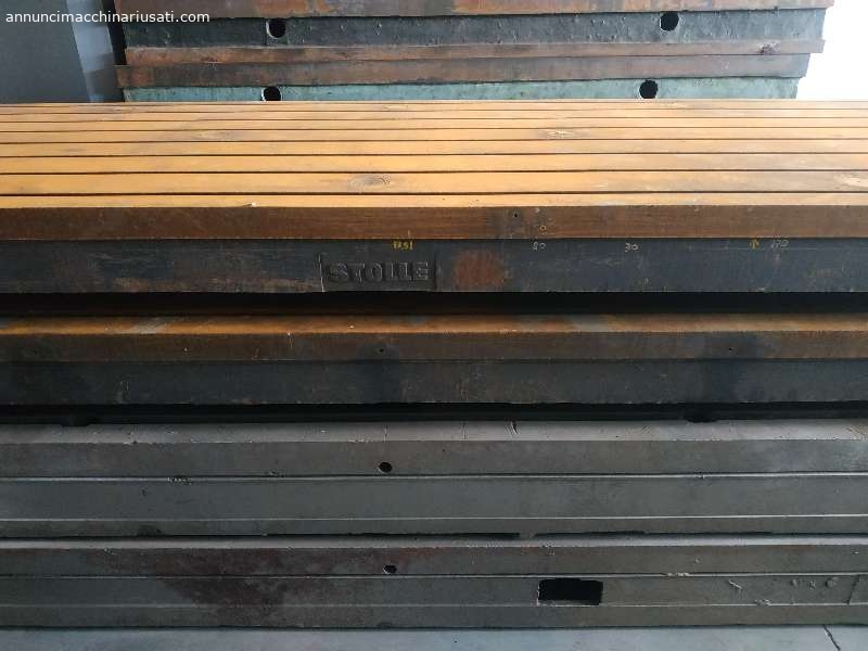 0.56 E. per Kg Cast iron tops with T-slots