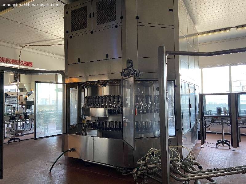 Used still wine bottling line for sale 14000