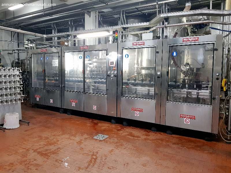 Used Bottling Line for Sale Bertolaso ​​7000 bph –