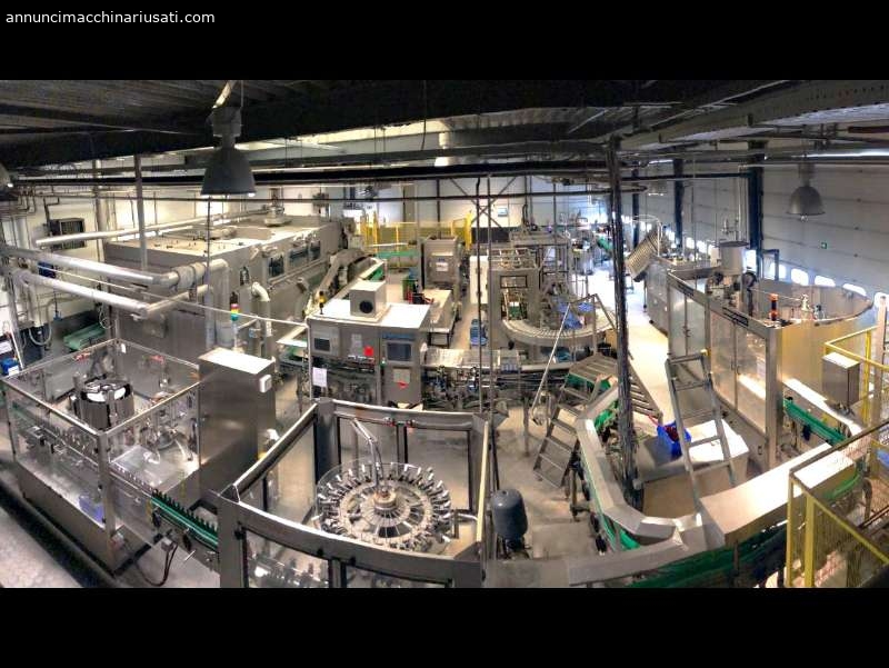 Krones Wine Filling Line Used for Glass Bottles