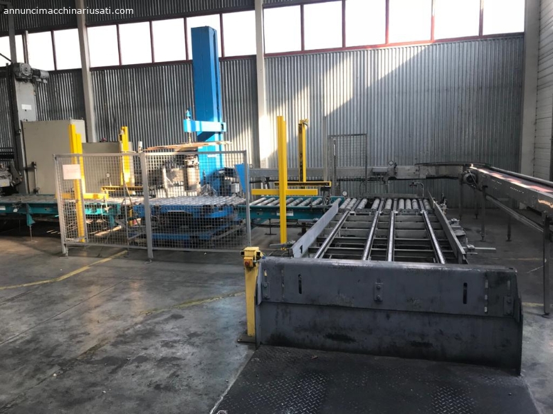 Paletizador y envolvedora de palets KETTNER UM1200 usados