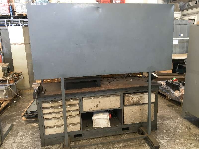 pannello divisori in metallo per officina