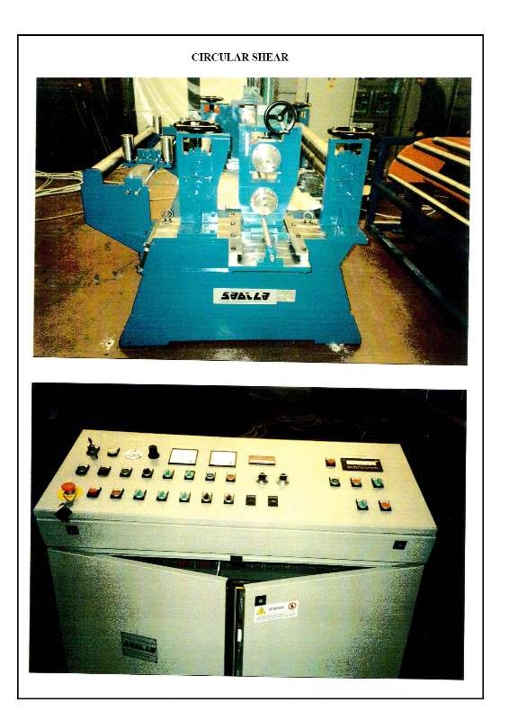 COILS CUTTING LINE 1500 X 2 mm