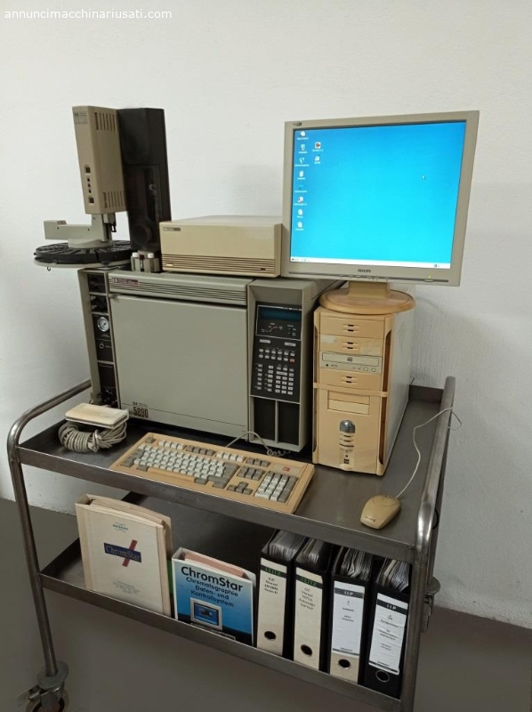 HP 5890 SERIES II حاقن الغاز الكروماتوغرافي (COMP-34)