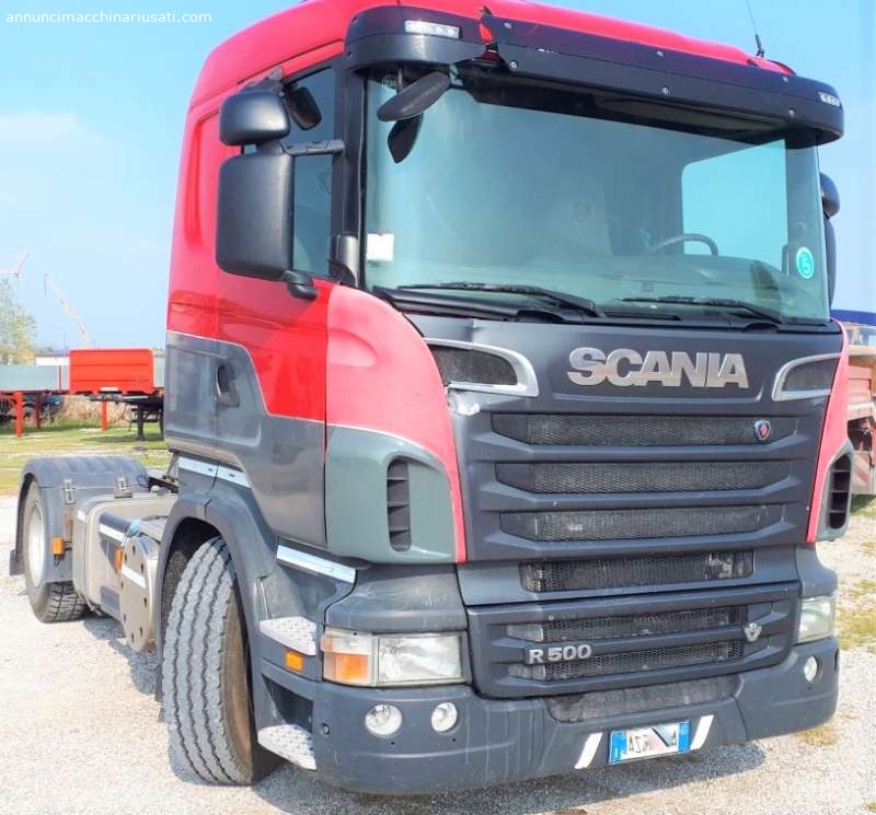 Scania R 500, euro 5, 770.000 km, presa di forza