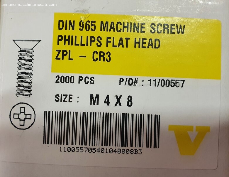 VIS M4 X8