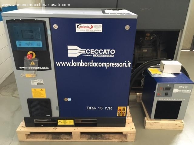 Compresseur Ceccato DRA 15 cv neuf