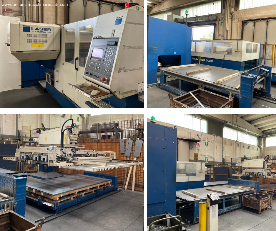 Trumpf Mod Trumatic l 3030 Découpe laser 1,8 kw