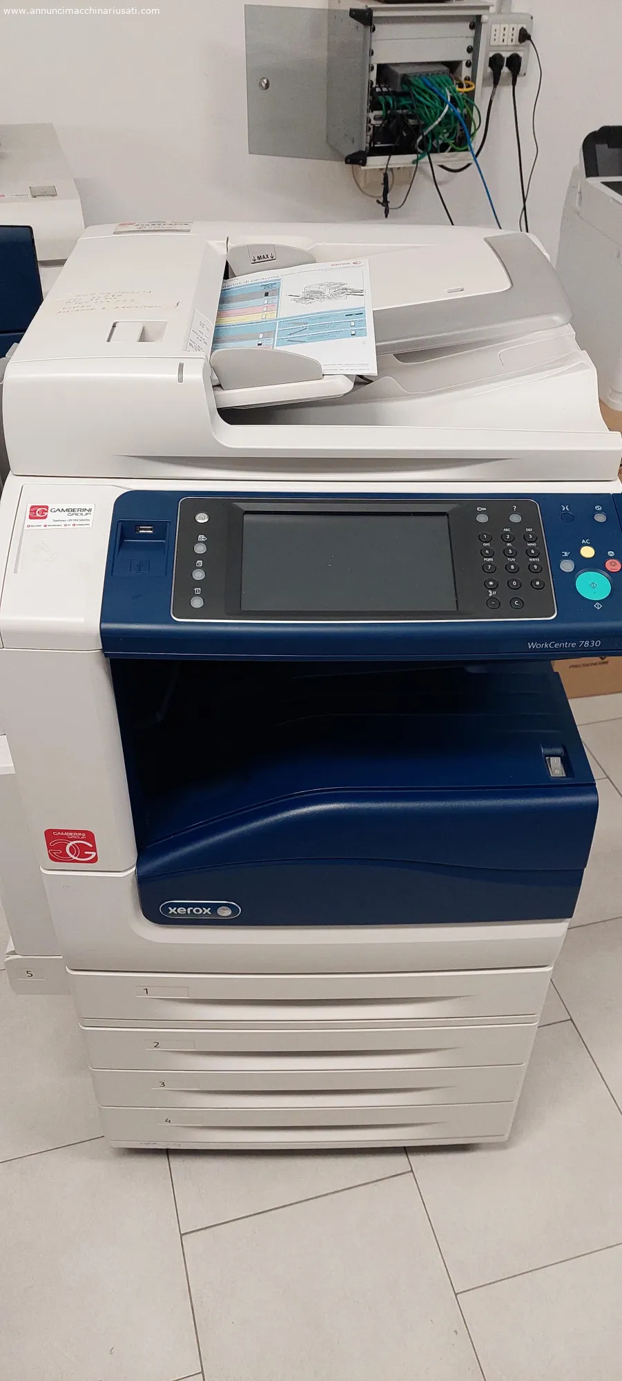 Imprimante multifonction Xerox Workcentre 7845