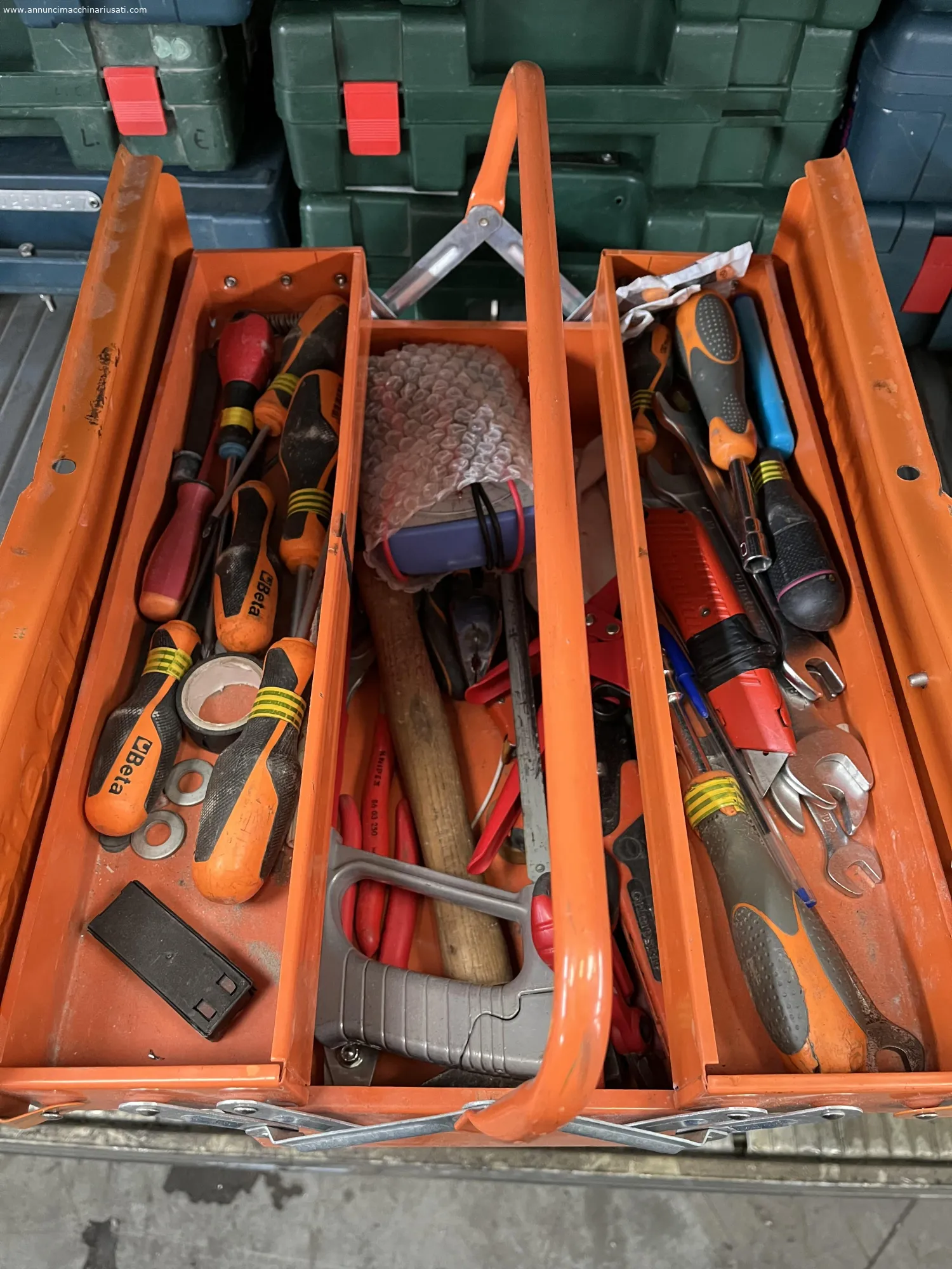 CASSETTA DEGLI ATTREZZI Contenitore Degli Attrezzi Valigetta Degli Attrezzi Portatile Sicura EUR - Foto 6