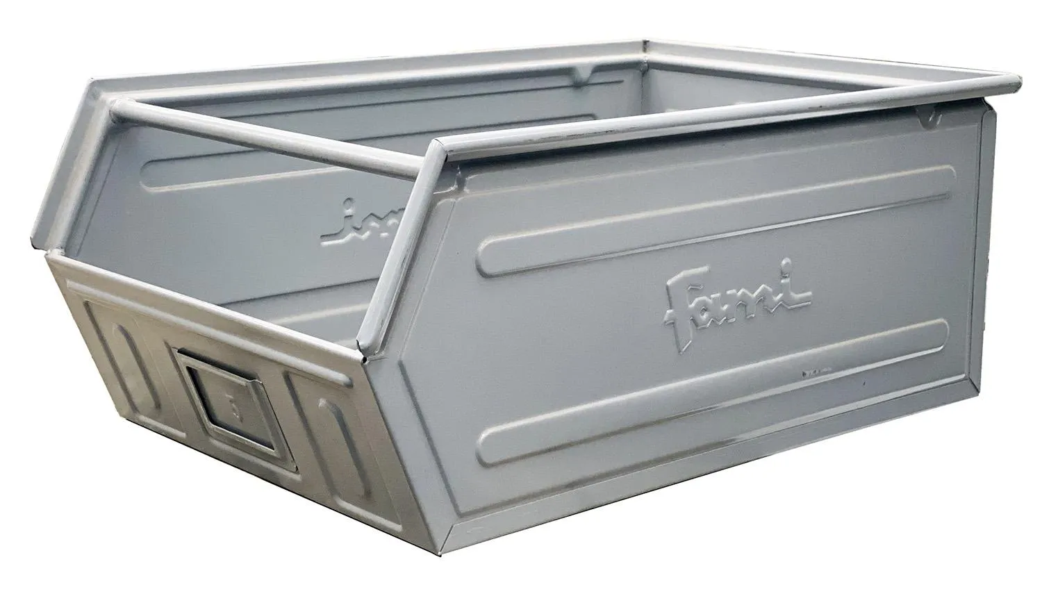 Cajas de chapa con boca abierta