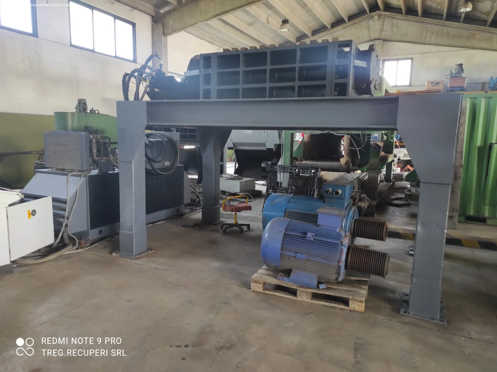 USED ​​SHREDDER satrindTECH 1500 