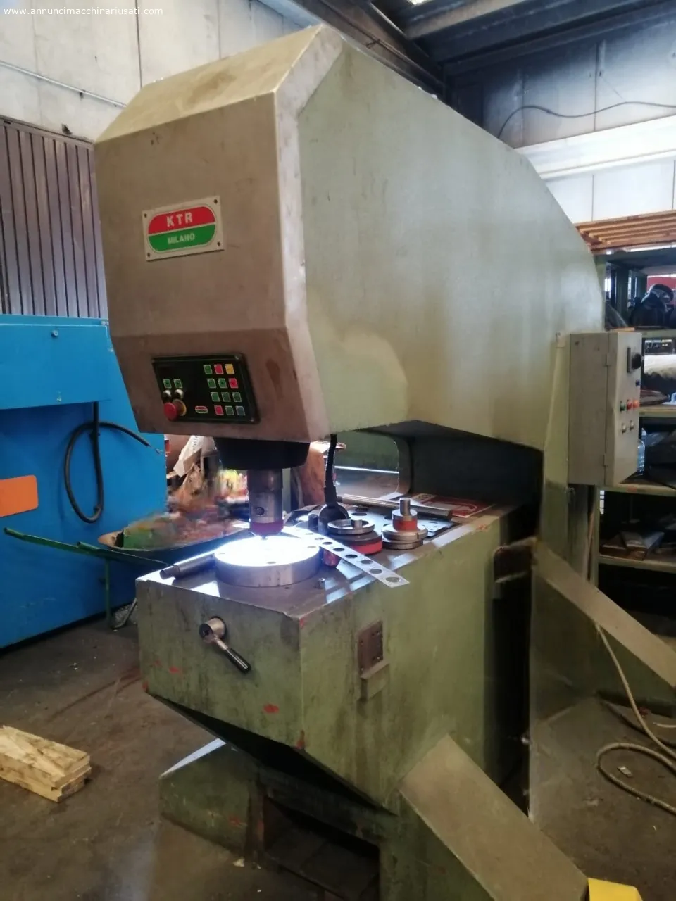 KTR mod T 52 sheet metal punching machine