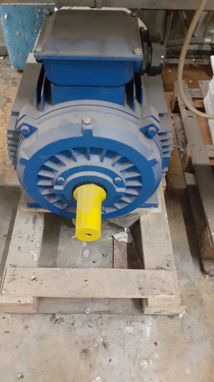Motor eléctrico asíncrono trifásico de 45 kW.