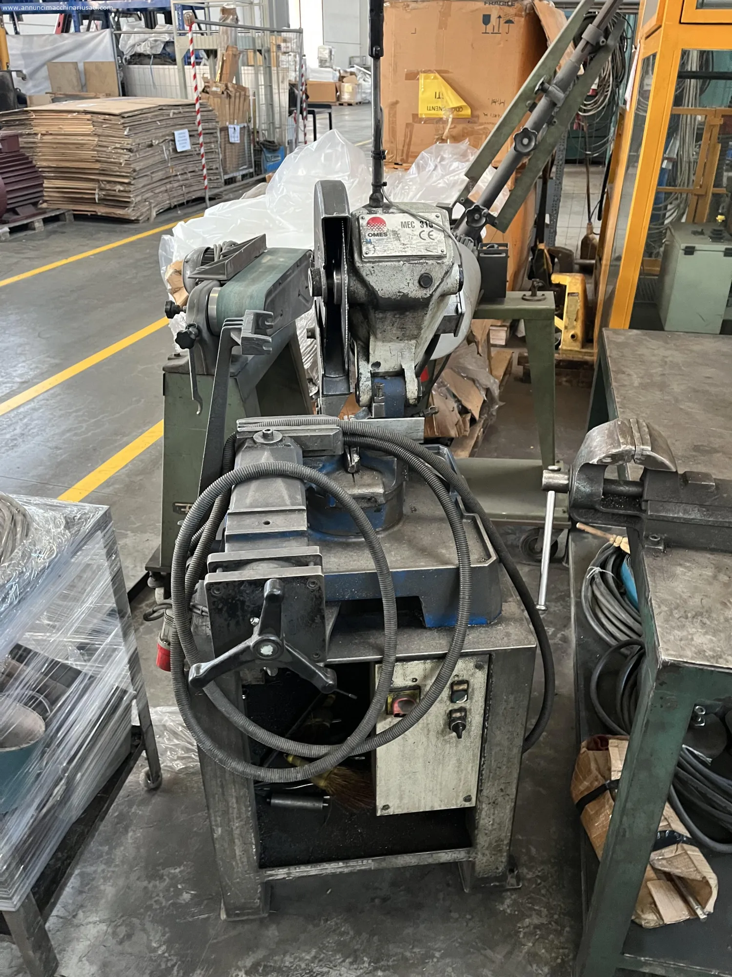 USED ​​OMES MEC 315 CUTTING MACHINE