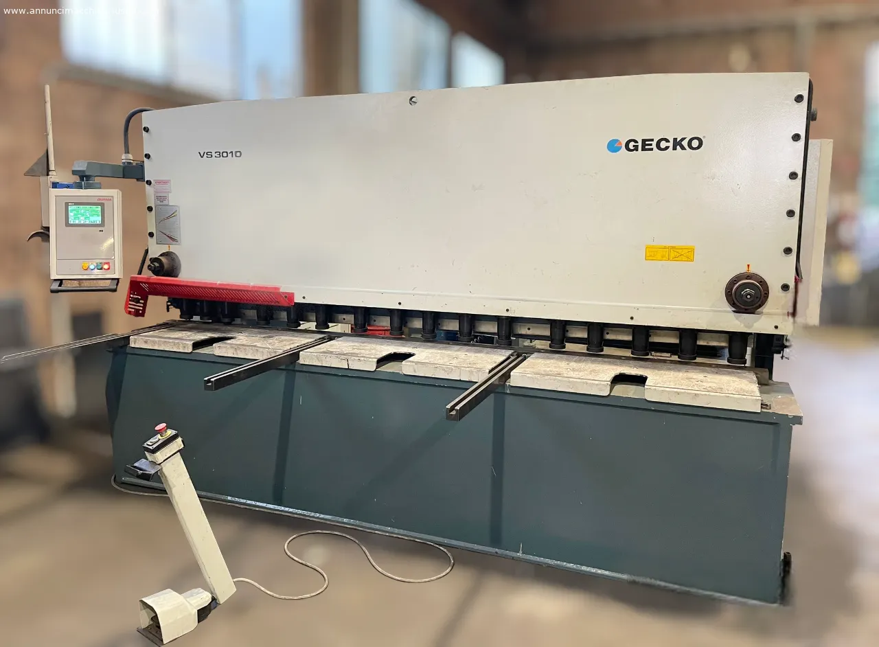 Gecko Mod. vs 3010 sheet metal shears