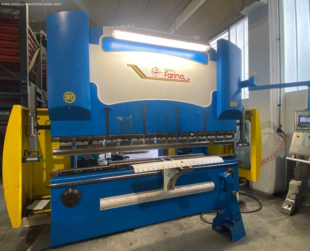 Farina Mod 160/30 syncro hydraulic sheet metal bending machine