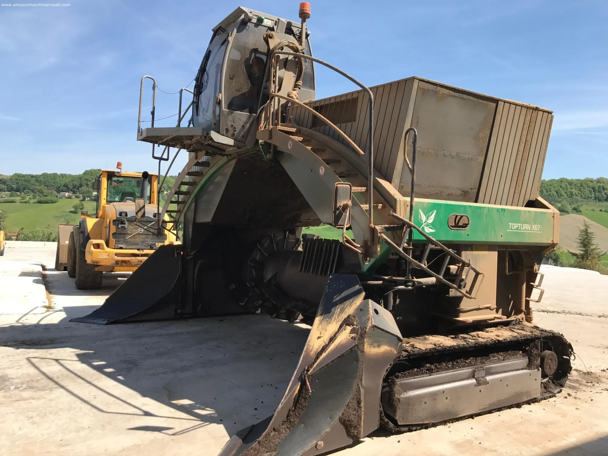 TOPTURN X67 Komptech Compost Turner - Used