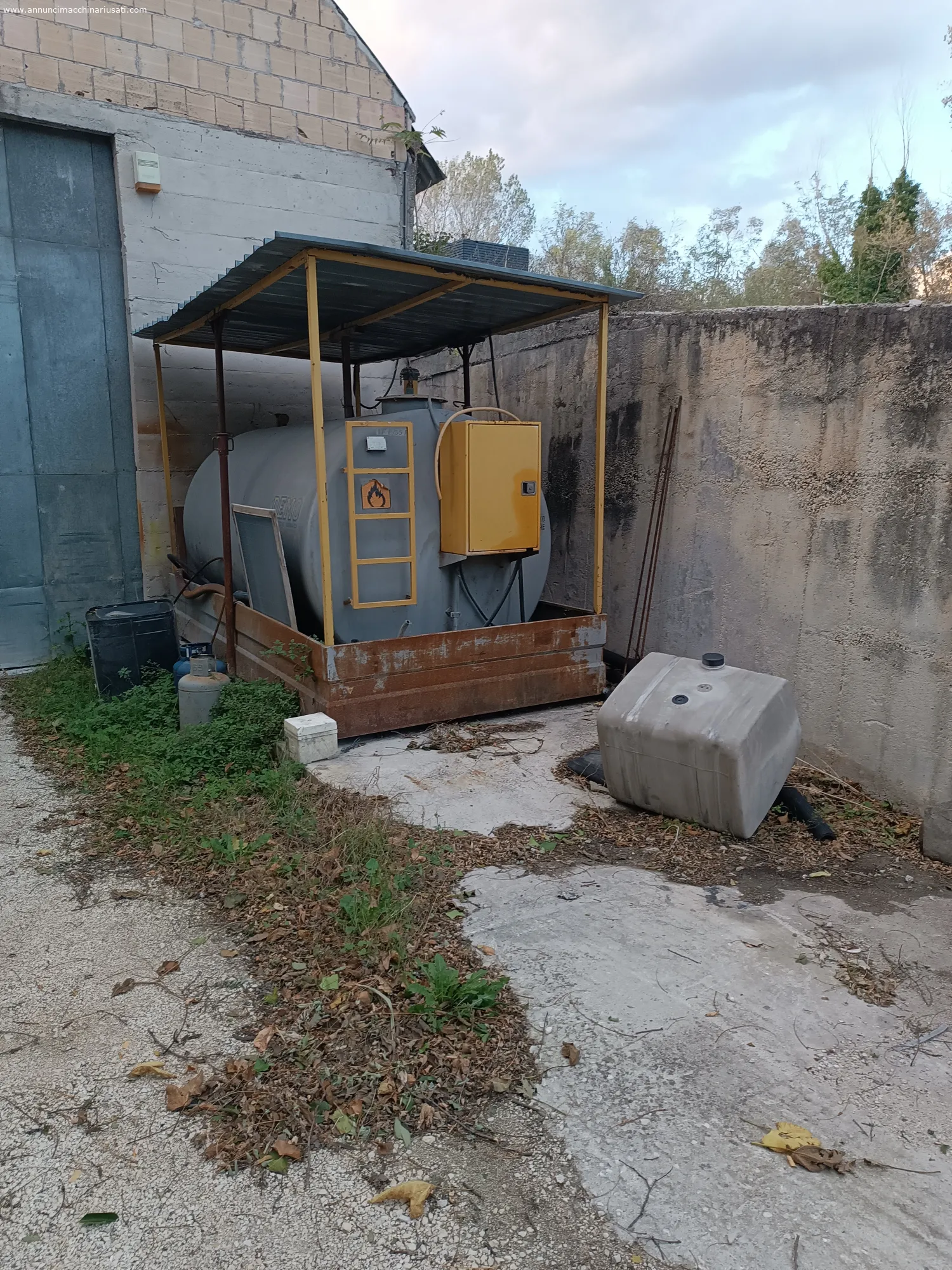 Tanque de combustible diésel