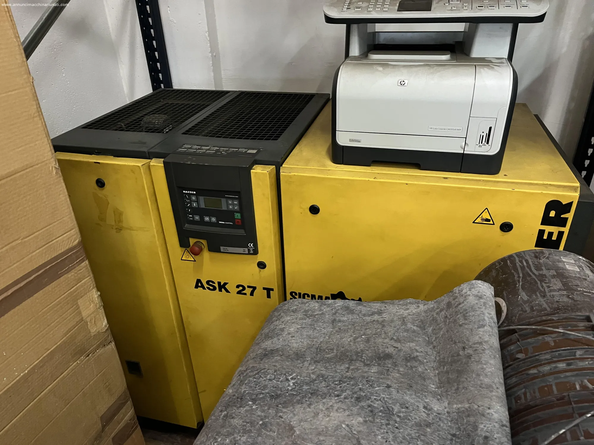 Compresor kaeser ASK 27 T usado