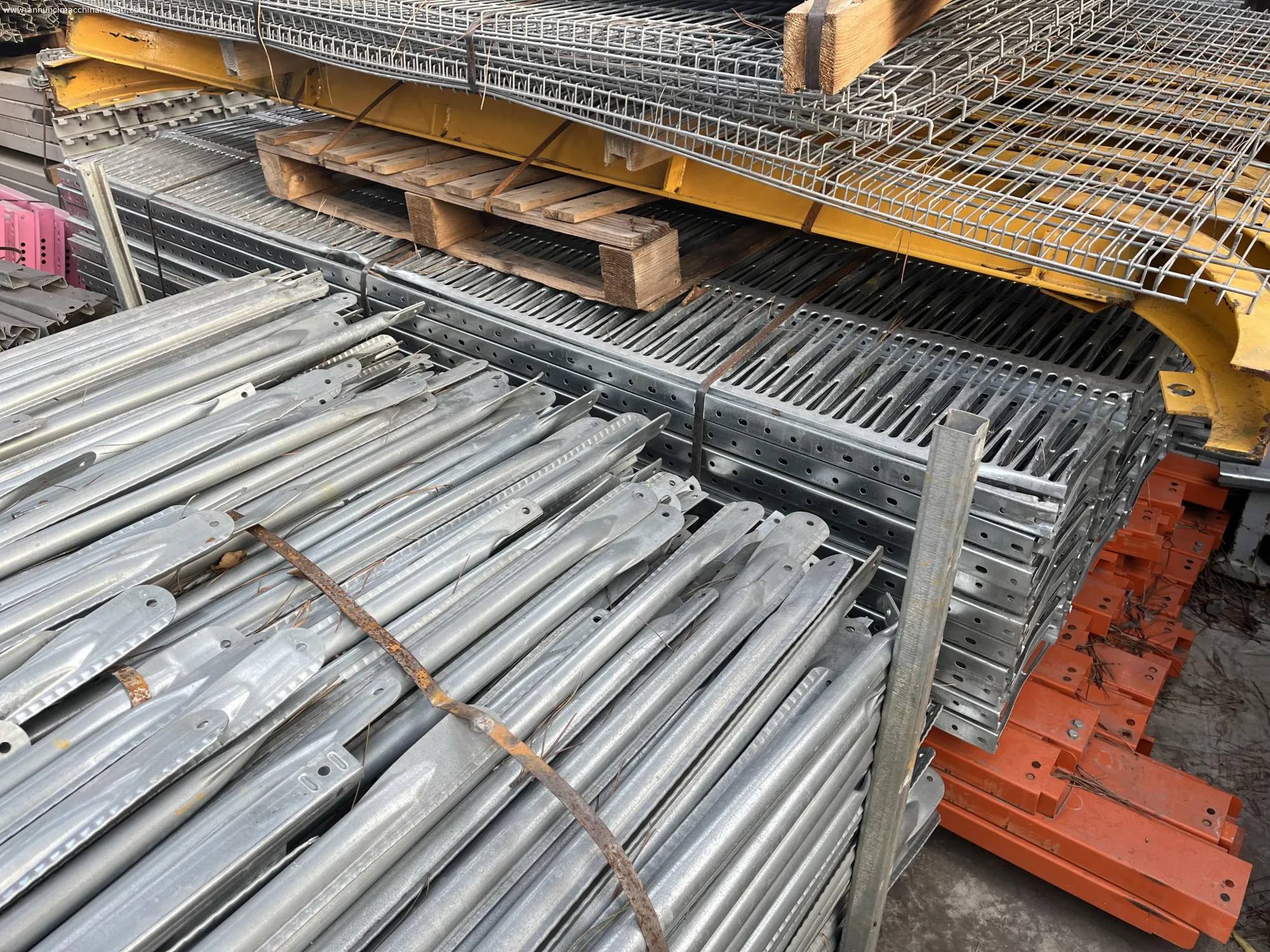 used sheet metal grating