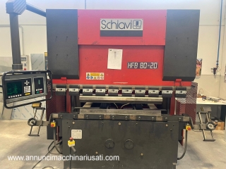 Piegatrice usata SCHIAVI HFB 80-20 cnc 8 assi