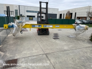 USED ​​SINGLE GIRDER OVERHEAD CRANE 500 KG 4 MT GAUGE