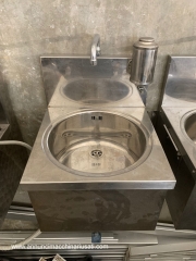 Stainless steel wall sink