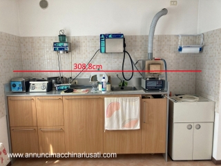 Banco de protésico dental para sala de yeso/moldeado